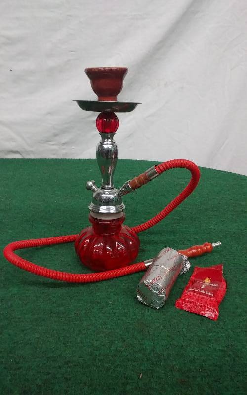 lot 53 image: Hookah Pipe Charcoals & Molasses Flavor