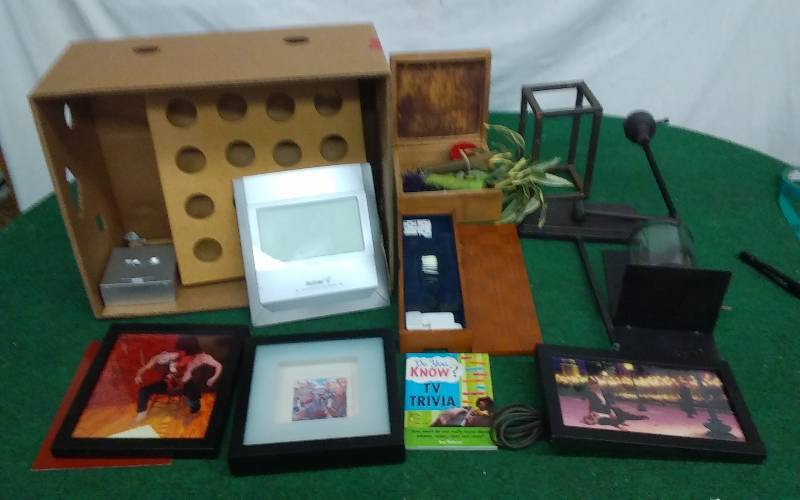 lot 61 image: Box Lot -Art At The Lake (Excelsior, MN Picture), Other One Of A Kind, Unusual Pieces
