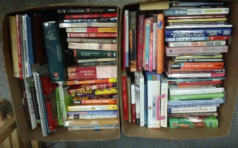 lot 73 image: 2-Boxes Of Books