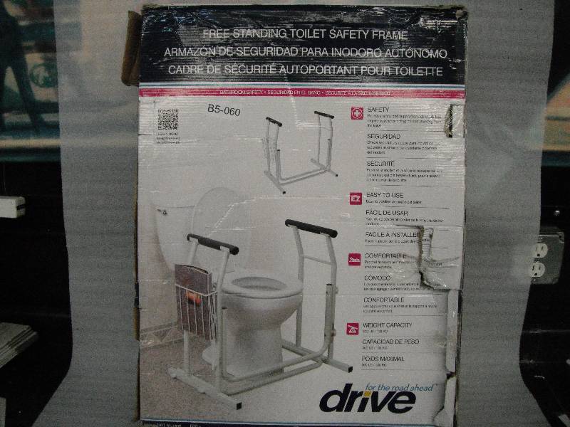 Free Standing Toilet Safety Frame