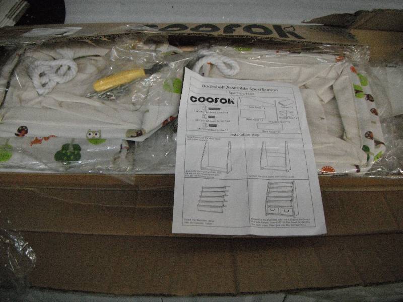 Coofok Kids Book Shelf