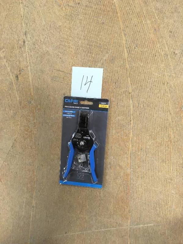lot 14 image: Capri Tools Precision Wire Stripers not used