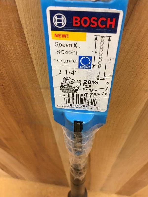 lot 104 image: Bosch 1-14 in. x 21 in. Sline Speed-X Rotary Hammer Bit