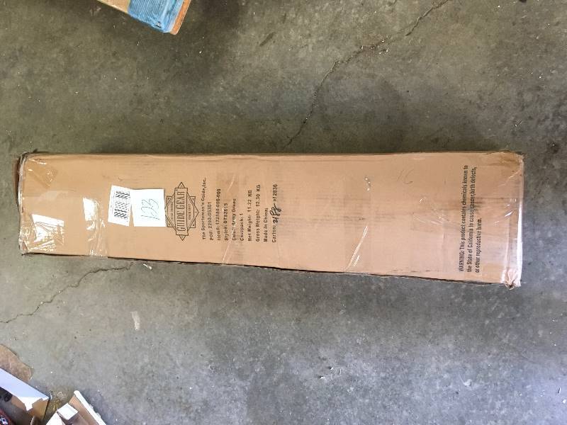 lot 123 image: Guide Gear Portable Folding Hammock open box not used