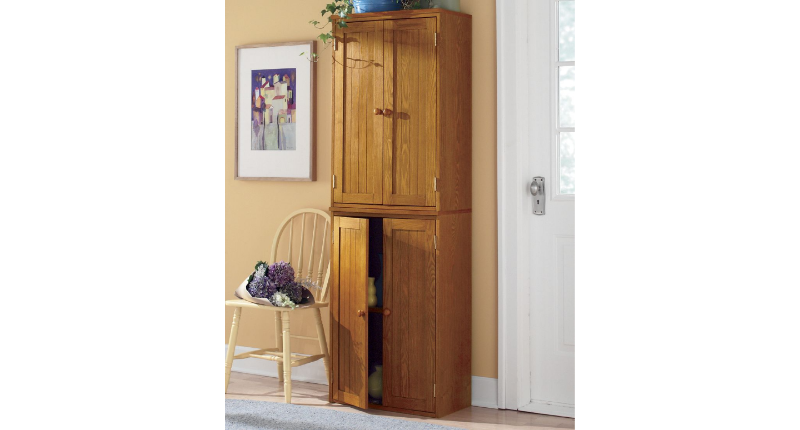 lot 17 image: Stacking Cabinet open box Retail $9...
