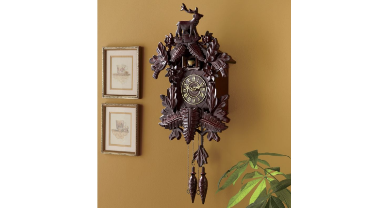 lot 122 image: Nostalgic Cuckoo Clock open box, no...