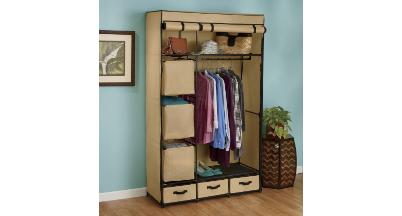 lot 127 image: Heavy-Duty Two-Tone Storage Closet ...