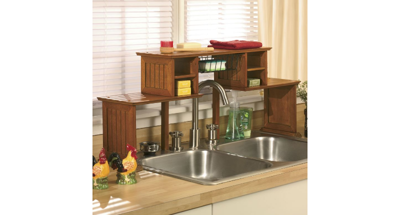 lot 172 image: Over The Sink Shelf open box, Retai...