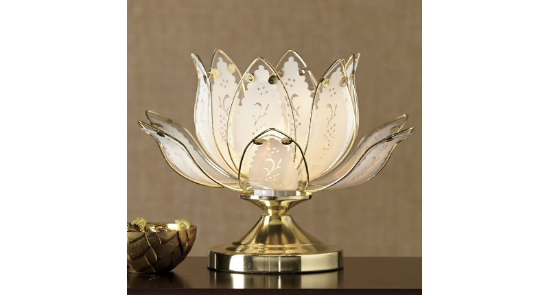 lot 192 image: Lotus Touch Lamp open box, untested...