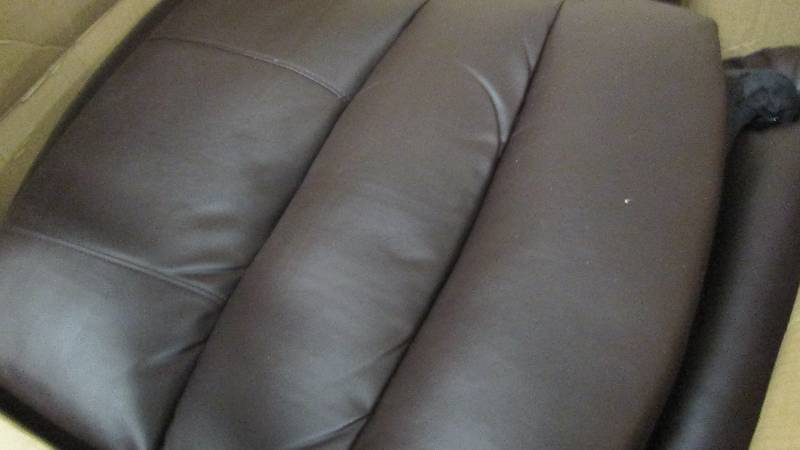 lot 140 image: Overstuffed Recliner open box Retai...