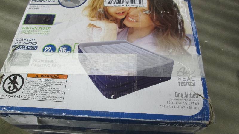 lot 150 image: Night Right Raised Air Bed by Bestw...