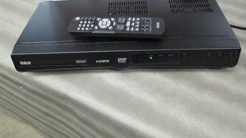 lot 151 image: RCA DVD Player open box ...