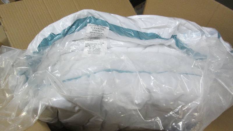 lot 155 image: Techsleep Cool Comfort Mattress Top...