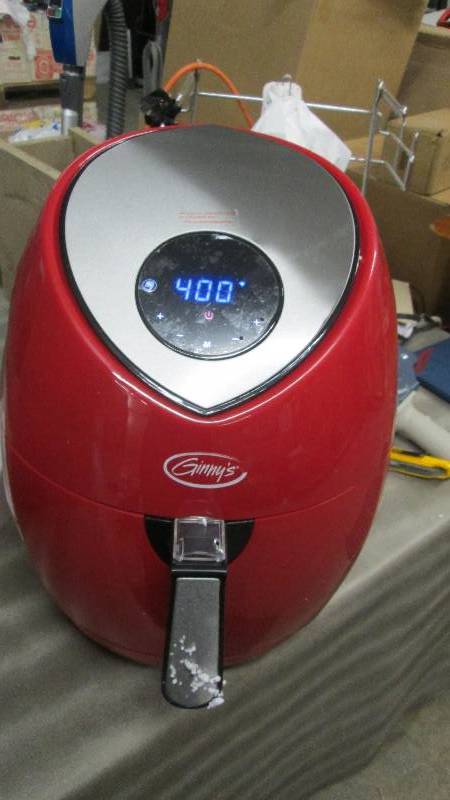 lot 166 image: X-Large Air Fryer by Ginnys open b...