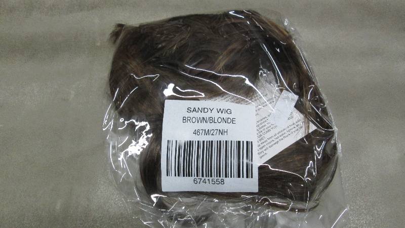 lot 239 image: Ashro Sandy Wig Retail $39.99...