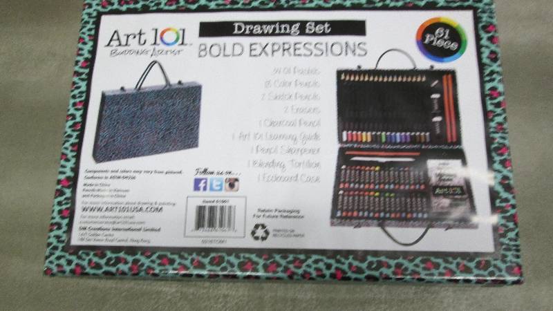 lot 263 image: Personalized Art Set...