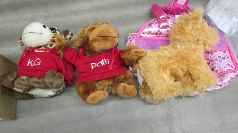 lot 384 image: Personalized Plush...