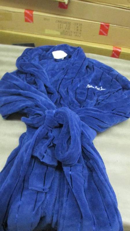 lot 406 image: Personalized One Sized Robe...