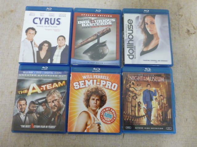 lot 7 image: 6 DVD Blueray Movies