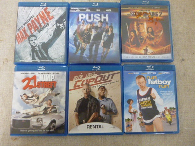 lot 10 image: 6 DVD Blueray Movies