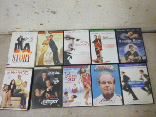 lot 30 image: 10 DVD Movies