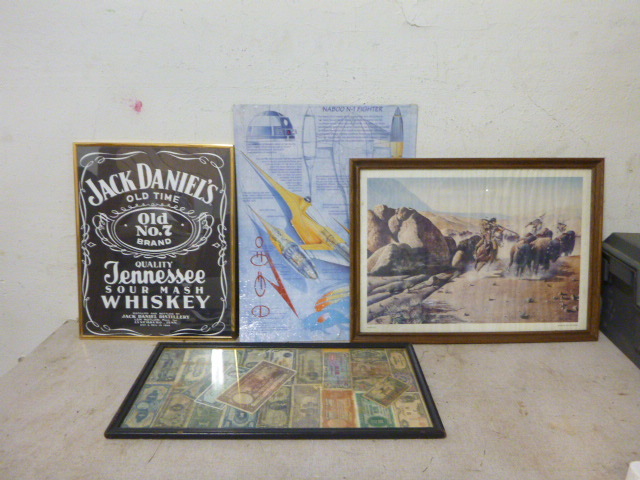 lot 73 image: 4 Wall Pictures