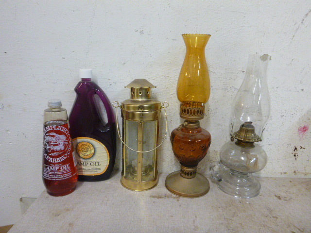 lot 82 image: Oil Lamps