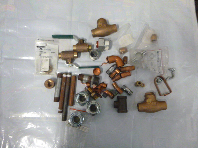 lot 120 image: Miscellaneous Plumbing Fittings