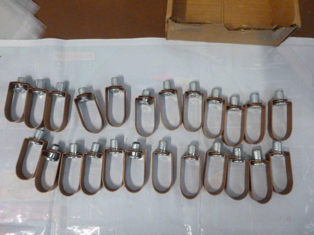 lot 130 image: 24 Copper Hangers