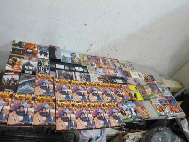 lot 152 image: 50 VHS MoviesTapes