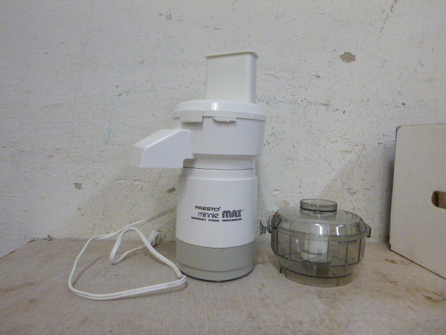 lot 153 image: Presto Minnie Food Processor