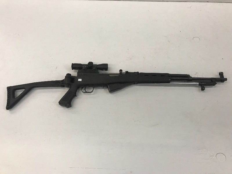lot 10 image: C.J.A. SKS Hunting Rifle