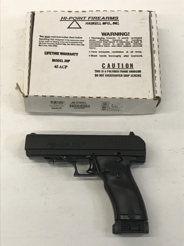 lot 15 image: Hi-Point .45 ACP