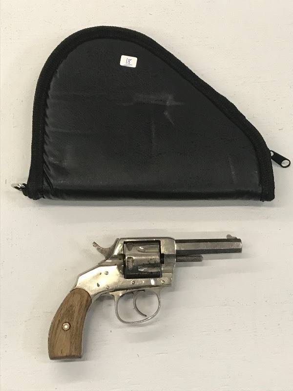 lot 18 image: Hopkins & Allen Revolver