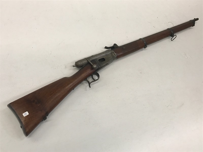 lot 35 image: Suisse Bolt-Action Rifle