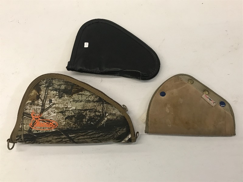 lot 46 image: (3) Pistol Cases