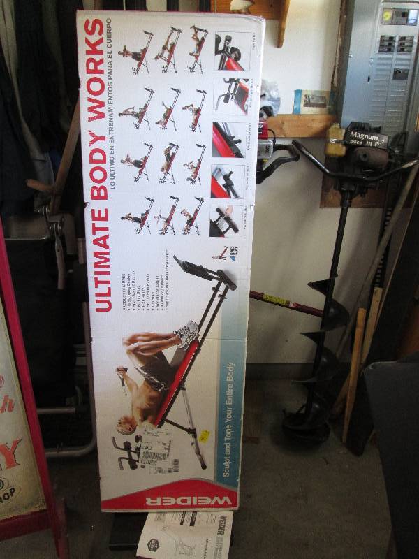 lot 24 image: Brand new Weider Ultimate Boby Work...