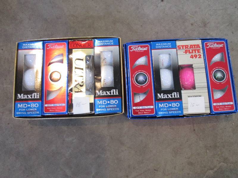 lot 36 image: Lot of new golf balls...