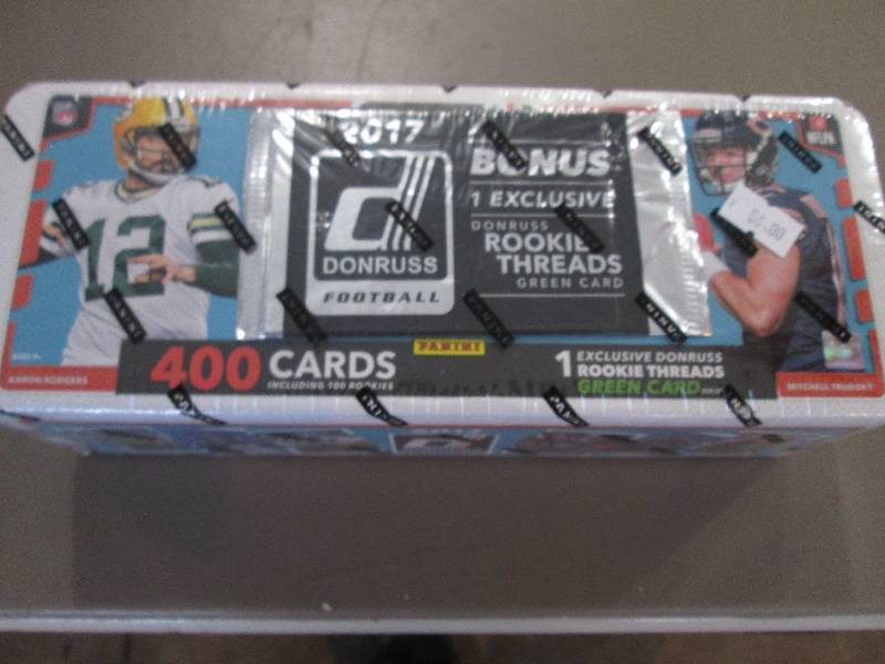 lot 107 image: 2017 Donruss factory sealed...