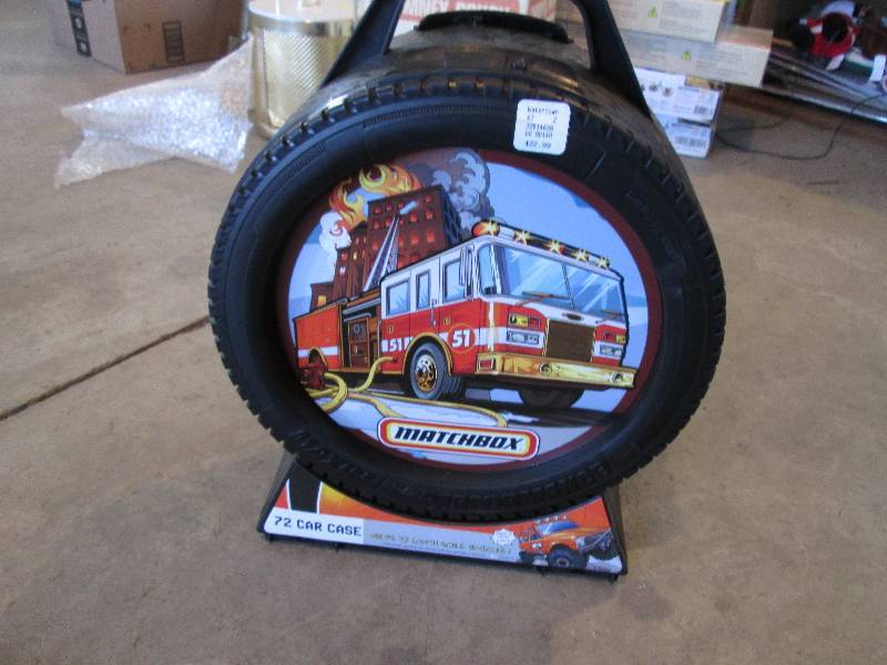 lot 111 image: Matchbox car case...