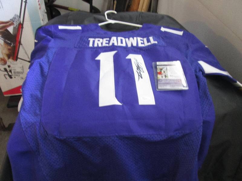 lot 113 image: Autographed Treadwell jersey...