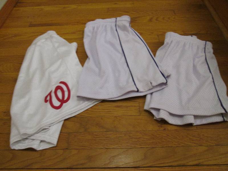 lot 154 image: 3 pairs of shorts, 1 M 1 L 1 XL...