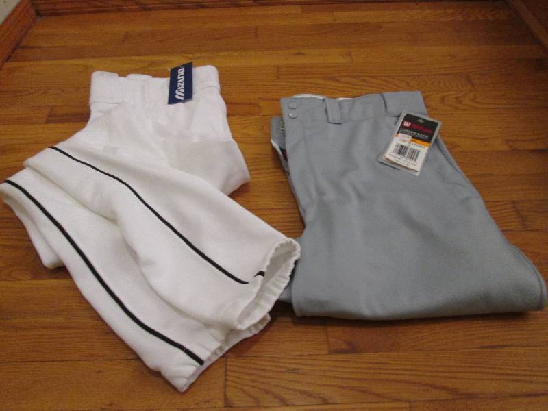 lot 155 image: 2 New XL Baseball pants...
