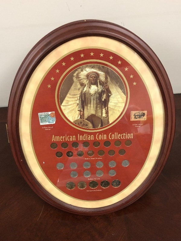 lot 1 image: American Indian Coin Collection Dis...