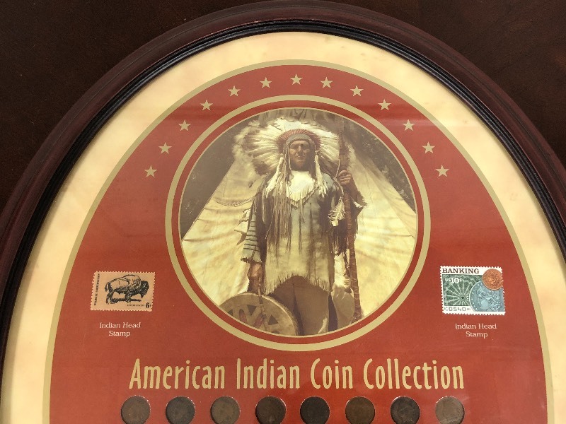 lot 2 image: American Indian Coin Collection Dis...