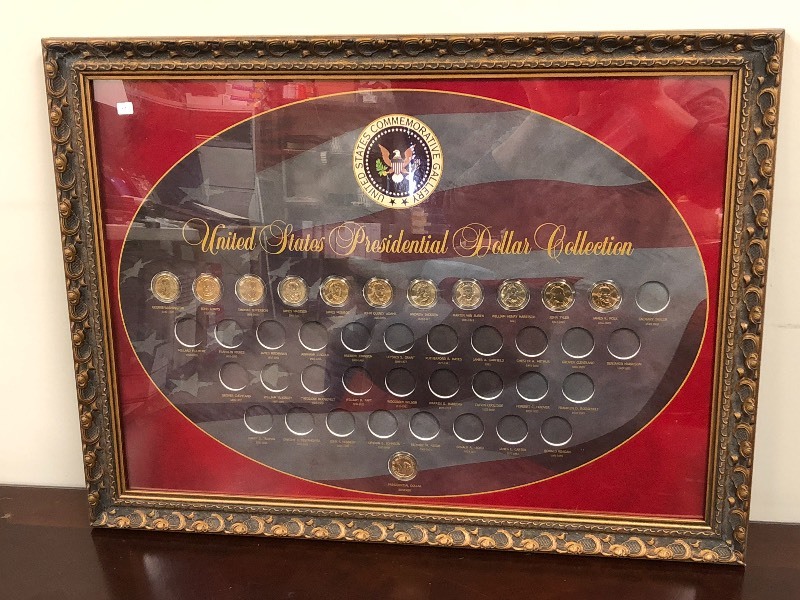 lot 4 image: U.S. Presidential Dollar Collection...