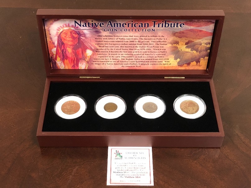 lot 16 image: Commemorative Native American Tribu...
