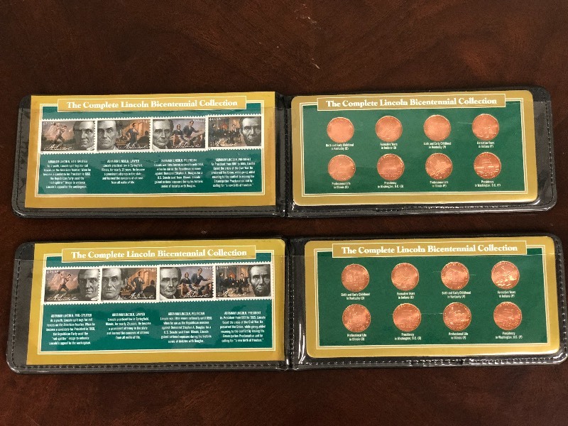 lot 27 image: (2) U.S. Commemorative Gallery The...