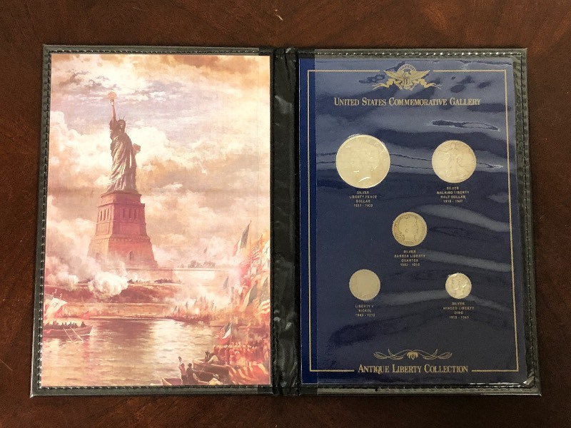 lot 63 image: U.S. Commemorative Gallery 5-Piece ...