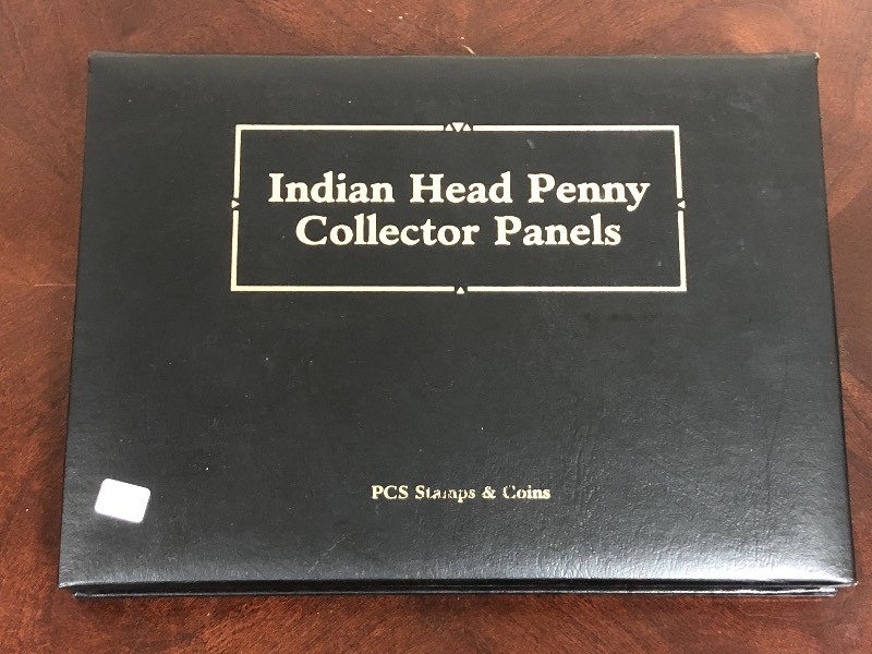 lot 68 image: Indian Head Penny Collector Panel B...